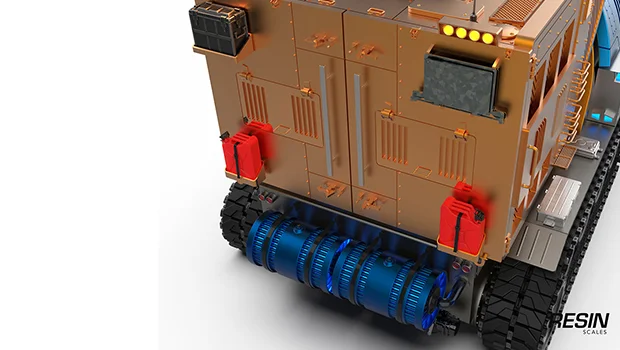 Chrono Miner RA2 1:35 scale resin kit